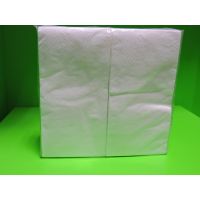 Салфетки бумажные 33х33 см двухслойные сложение 1/8 белая 50 шт/пач 30 пач/уп.